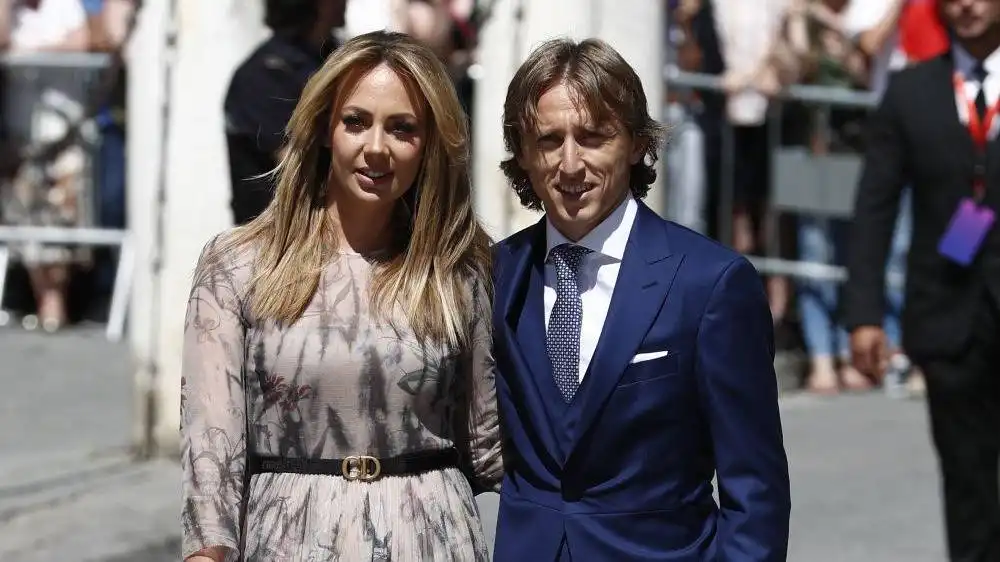 Luka Modric Real Madrid wife Vanja Bosnic