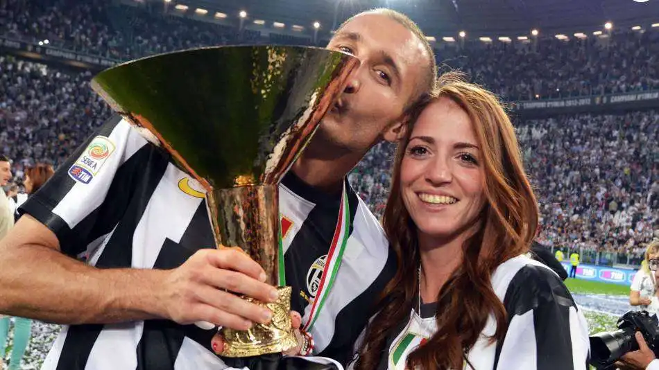 Giorgio Chiellini wife Carolina Juventus