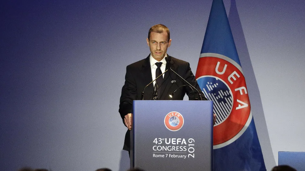 Aleksander Čeferin UEFA