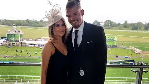 Kalvin Phillips with enigmatic, Girlfriend Ashleigh Behan 