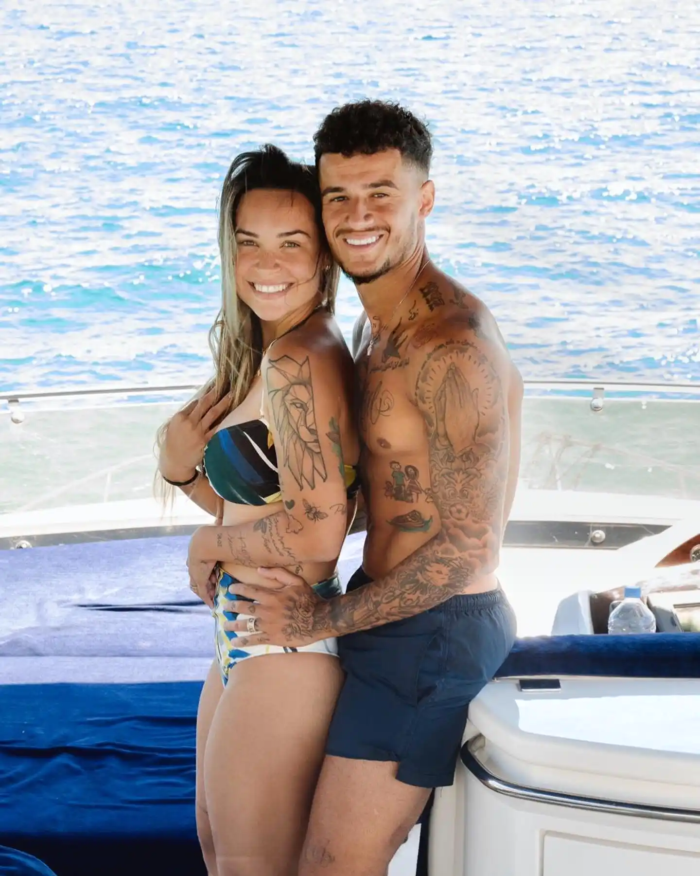 aine coutinho and philippe coutinho vacation