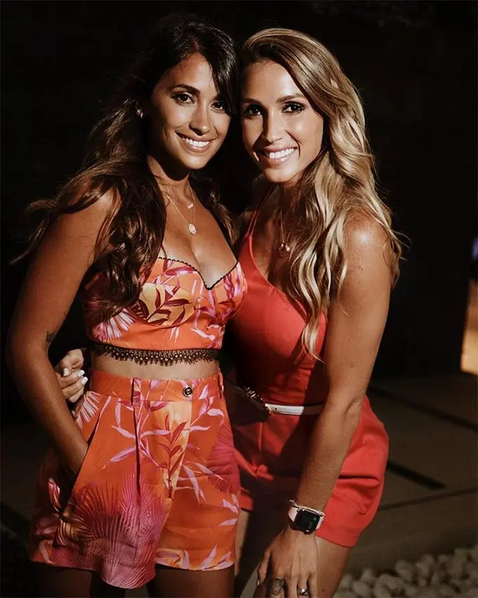 antonella roccuzzo and sofia balbi