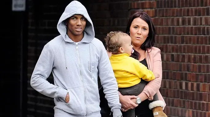 ashley young wife nicky pike child