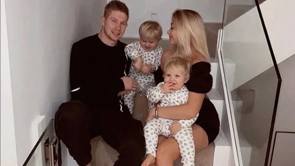 Michele Lacroix and Kevin De Bruyne family