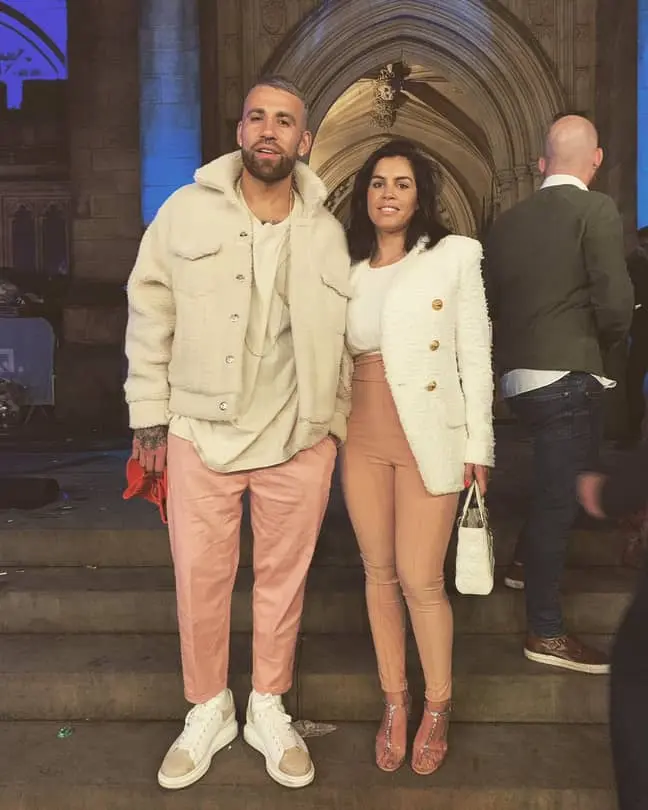 nicolas otamendi wife celeste rey