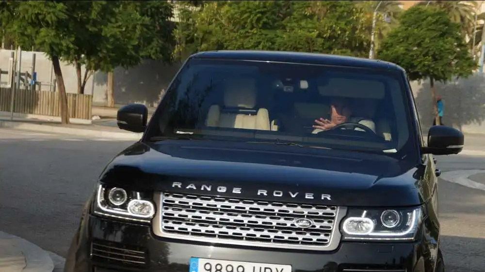 Lionel Messi car Range Rover Vogue