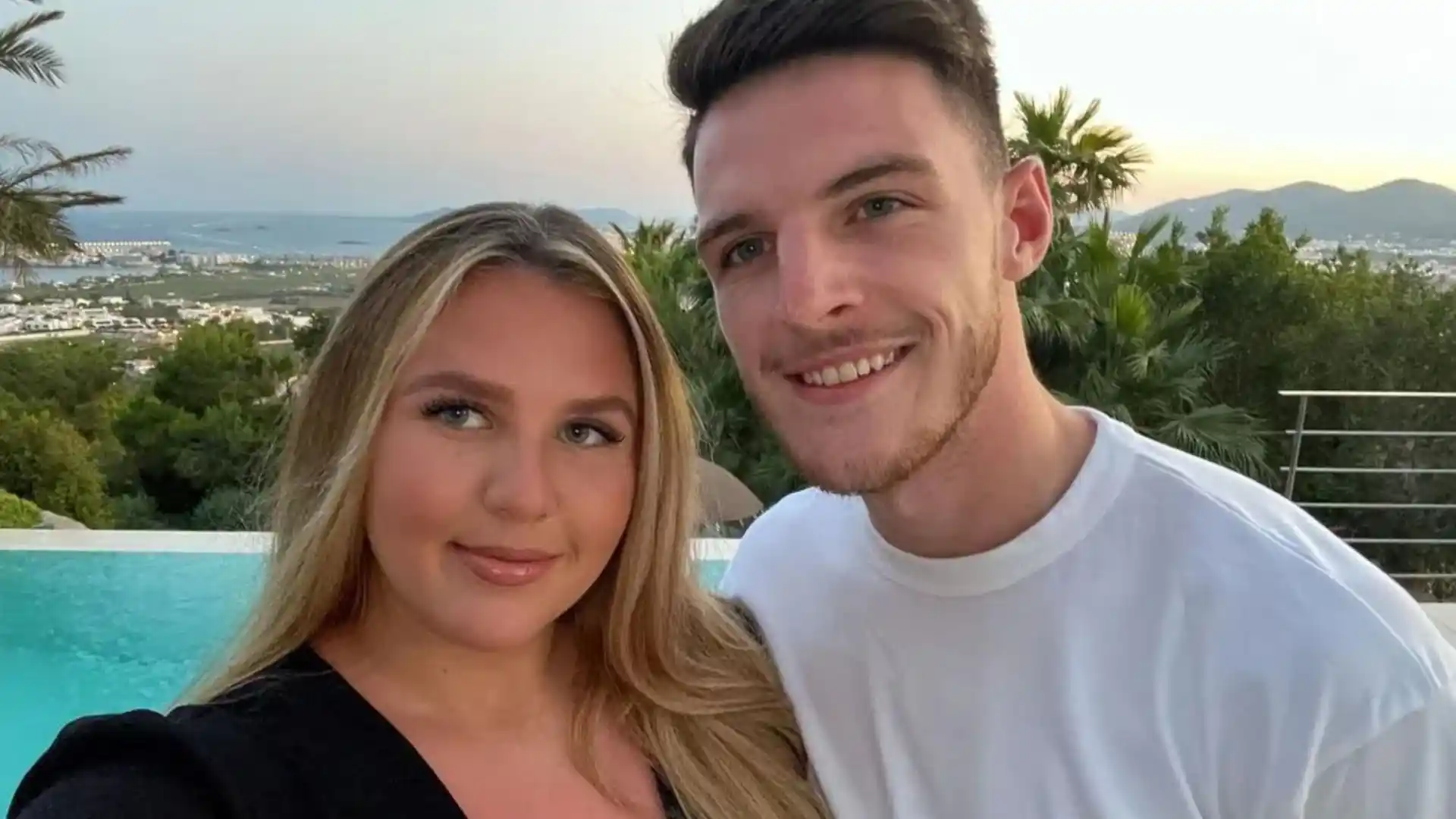 declan rice and his girlfriend lauren fryer