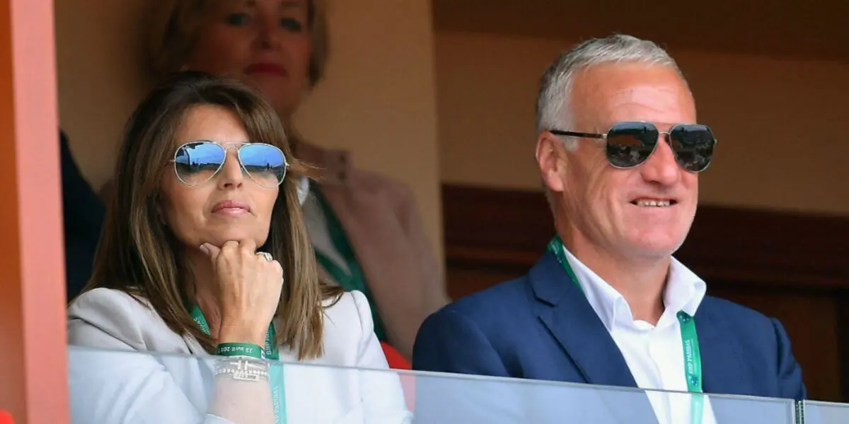 didier deschamps wife claude deschamps