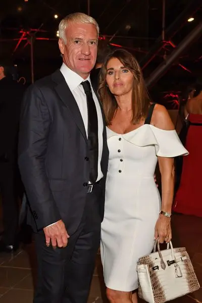 didier deschamps wife claude deschamps