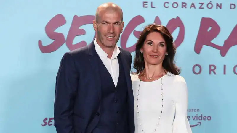 Zinedine Zidane Real Madrid wife Veronique