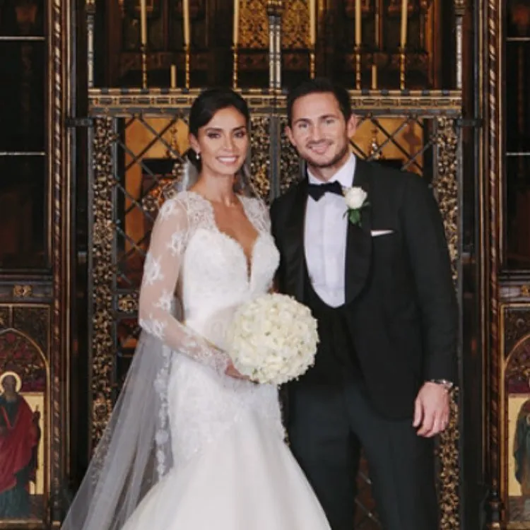 frank lampard and christine lampard wedding