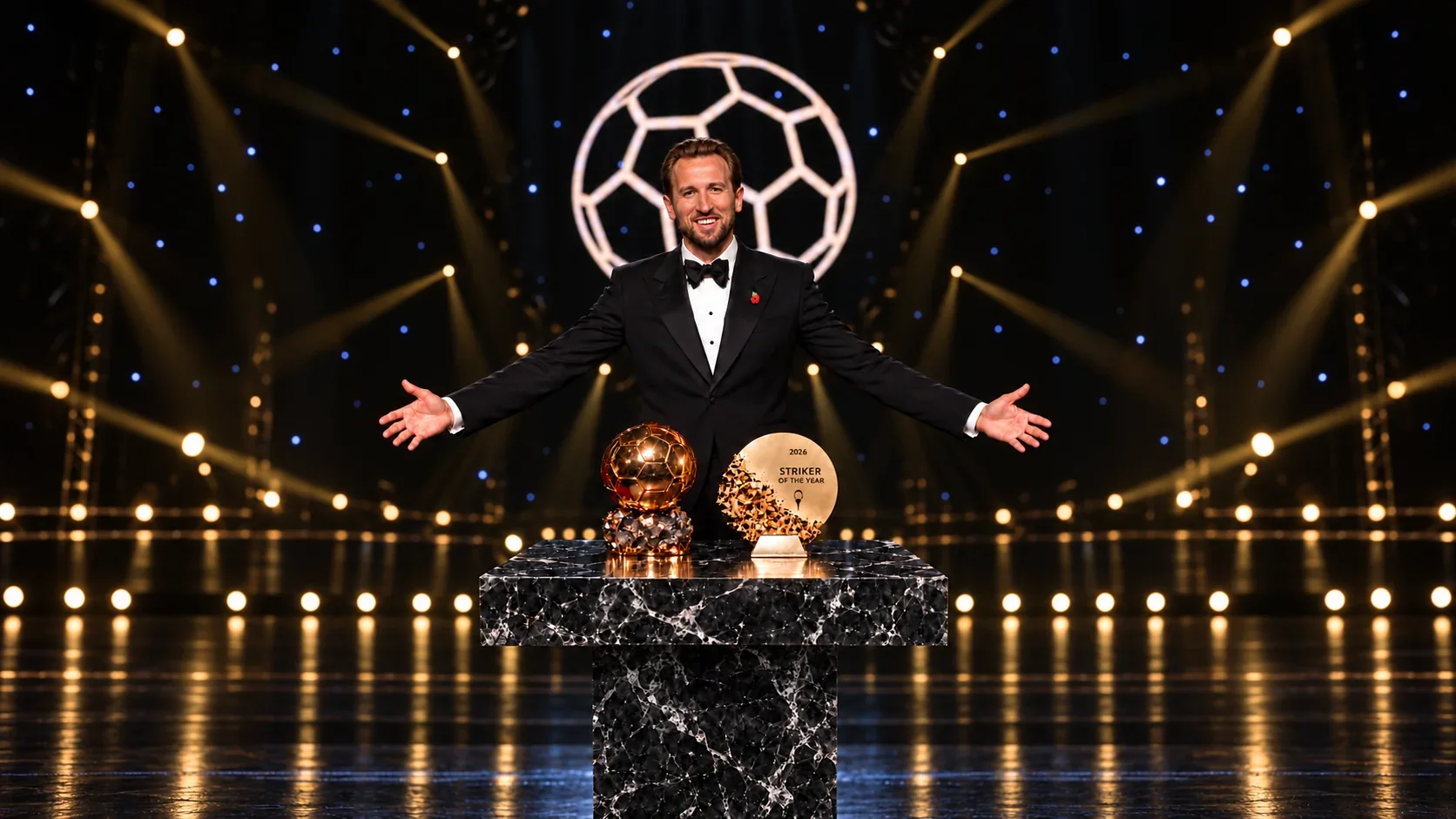 Harry Kane wins the 2026 Ballon d’Or