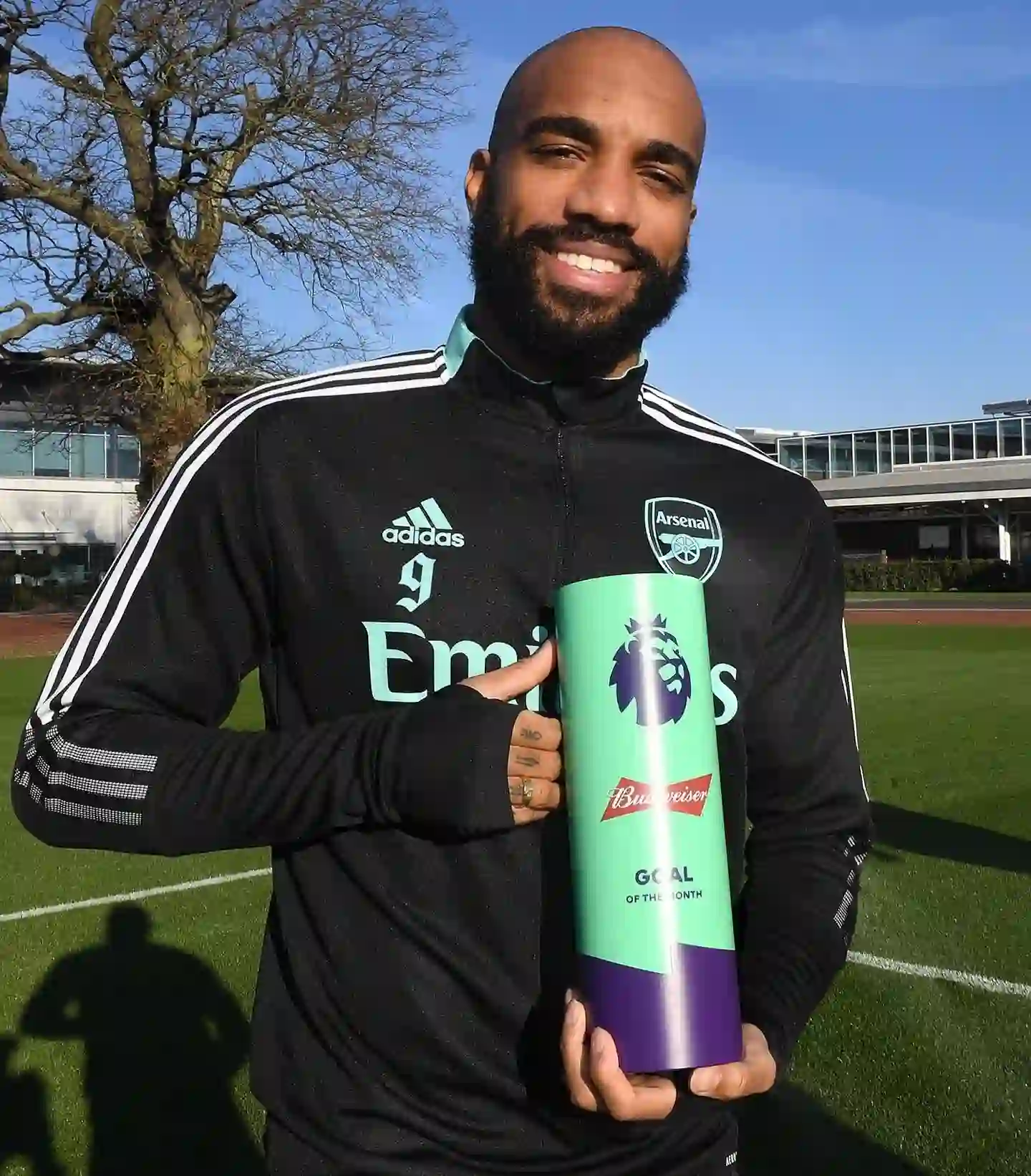 alexandre lacazette arsenal wedding ring goal of the month