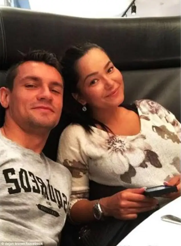 dejan lovren and anita lovren