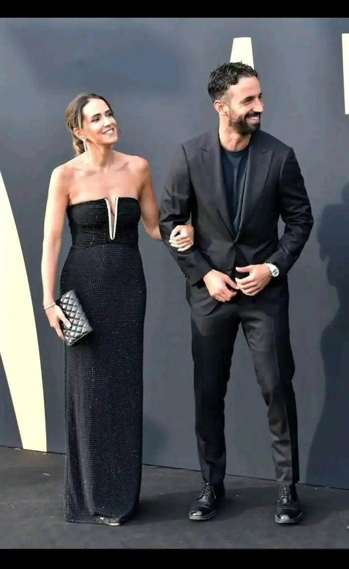 ruben amorim and wife maria joao