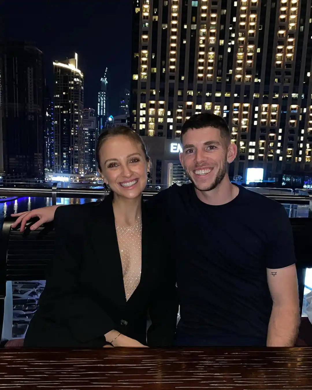 ryan christie and georgie christie in dubai