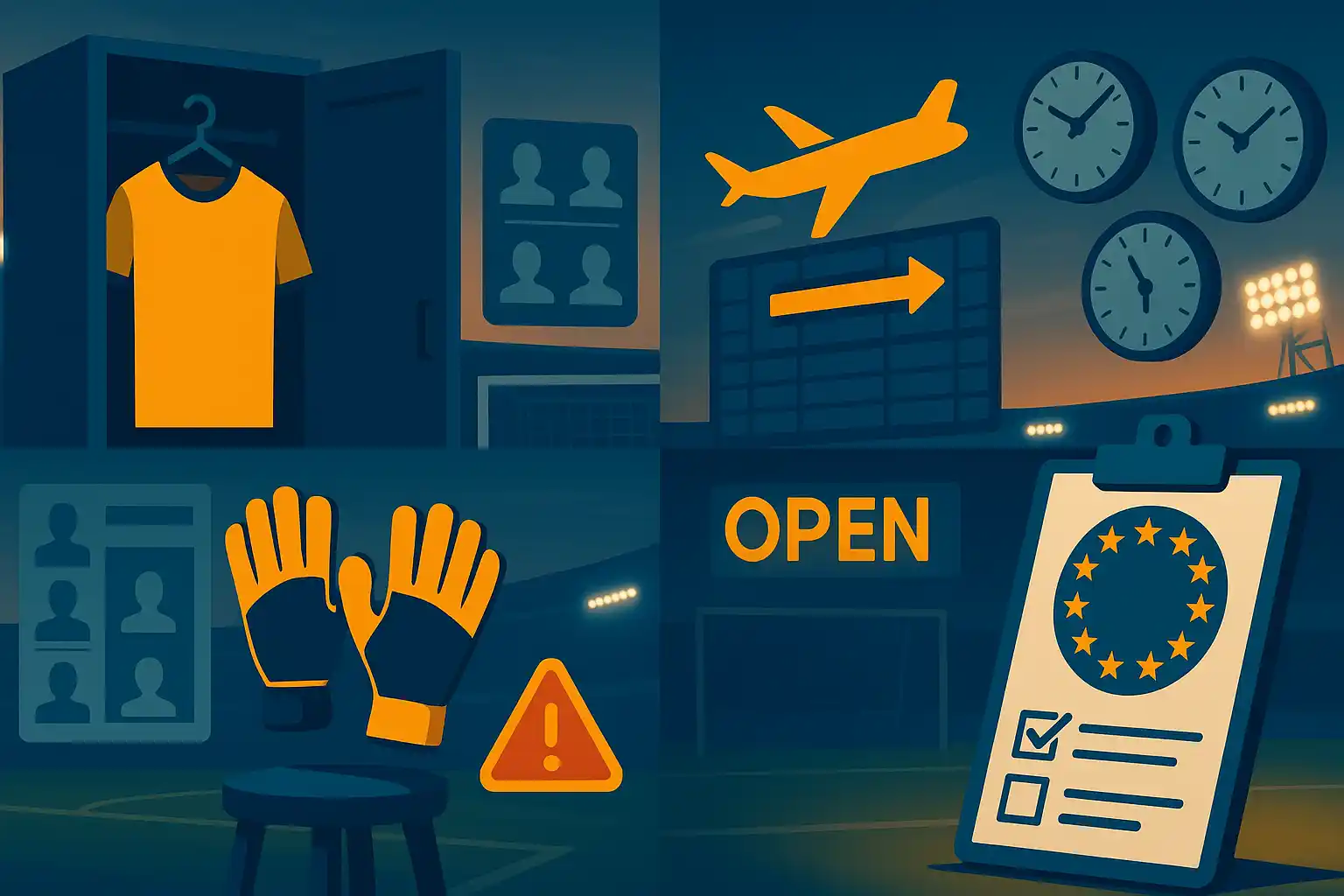 an image of what is allowed after transfer deadline day